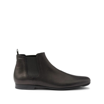 Prada Almond-toe Leather Chelsea Boots