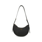 Prada Arqué Leather Shoulder Bag