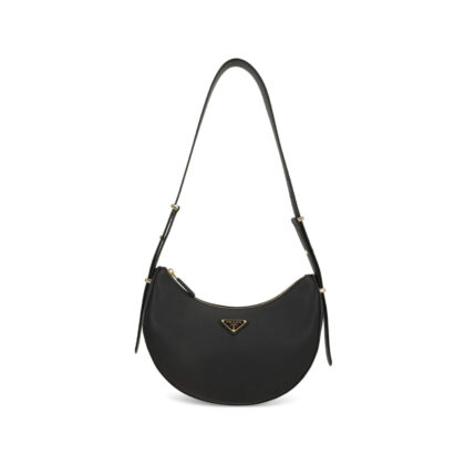 Prada Arqué Leather Shoulder Bag