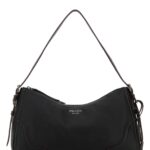 Prada Black Leather Shoulder Bag