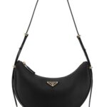 Prada Black Leather Shoulder Bag