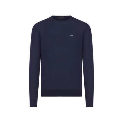 Prada Embroidered Fine-knit Sweater