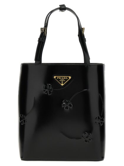 Prada flower Mini Shopping Bag