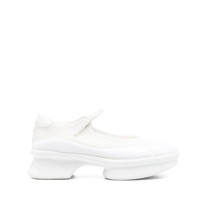 Prada Logo-detail Round-toe Sneakers