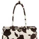 Prada Printed Calf Hair Bonnie Shoulder Bag