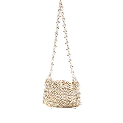 Rabanne Crystal Embellished Chain Shoulder Bag
