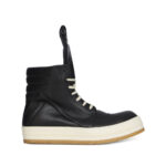 Rick Owens Geobasket Padded Leather High-top Sneakers