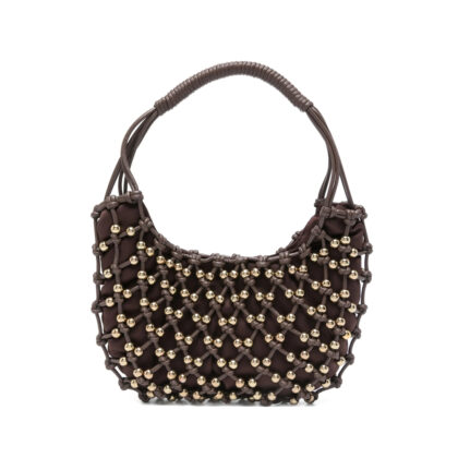 Rosantica Nodi Beaded Shoulder Bag