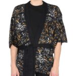 Saint Laurent V-neck Tied Short-sleeved Cardigan