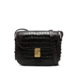 Soeur Mini Embossed-leather Shoulder Bag