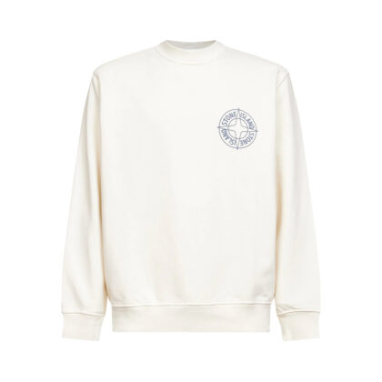 Stone Island Embossed Logo Sweatshirt