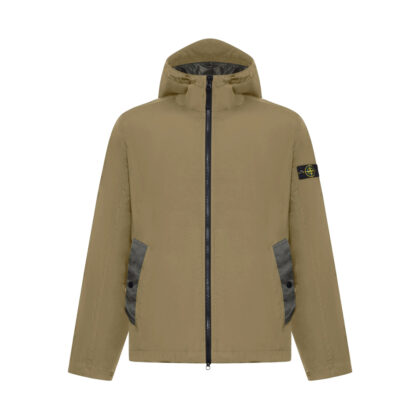 Stone Island Hooded Zip-up Jacket