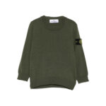 Stone Island Logo-patch Wool Sweater
