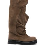 The Attico Passeggiata Suede Leather Boots