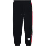 Thom Browne RWB Stripe Loopback Track Pants