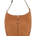 Tod's Orange Leather Bucket Bag