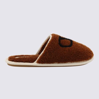 Valentino Garavani Brown Flats