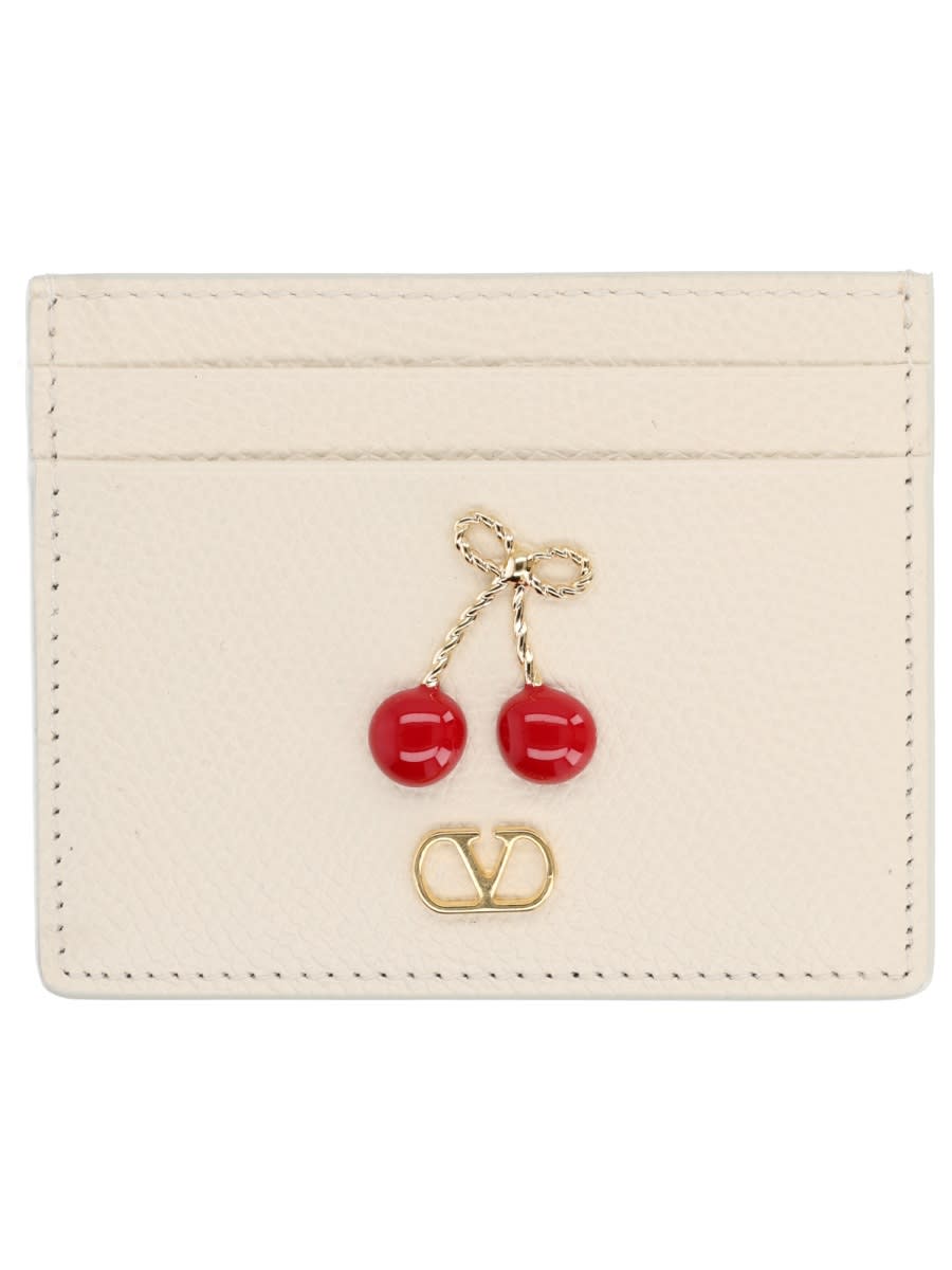 Valentino Garavani cherryfic Card Holder