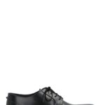 Valentino Garavani Derby Rockstud Essential Leather Lace-up Shoes