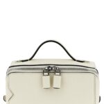 Valextra v-line Crossbody Bag