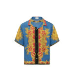 Versace Collared Print Shirt