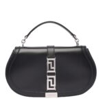 Versace Greca Goddess Leather Crossbody Bag