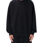 Y-3 Brushed Terry Loose-fit Crewneck Sweatshirt