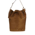 Alaia Large Suede Bucket Bag