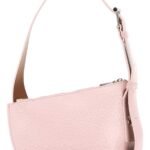 Alexander McQueen Pink Leather Sling T-bar Crossbody Bag