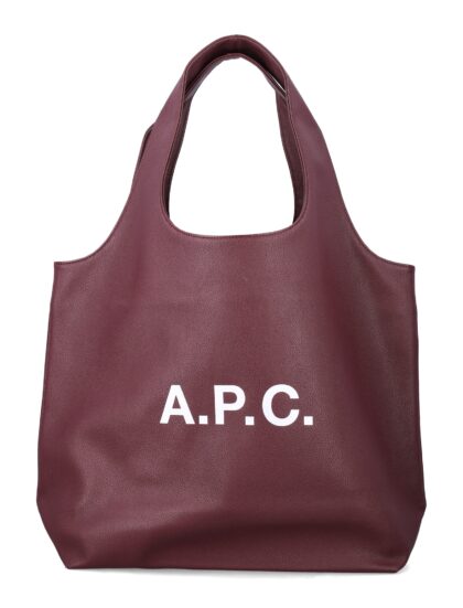 A. p.c. Ninon Tote Bag Grained Recycled Leather-like