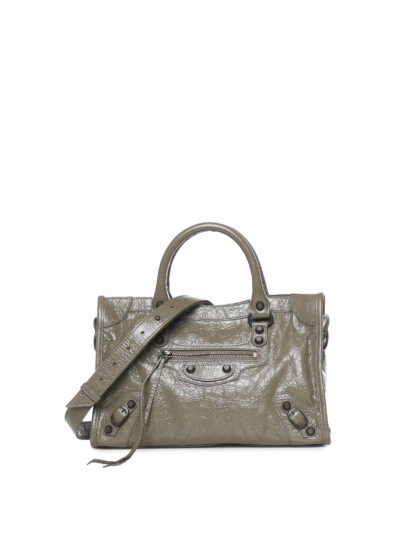 Balenciaga Bags Army Green Lambskin - Women