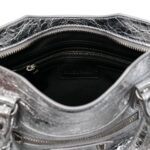 Balenciaga Bags Silver Lamb Leather - Women