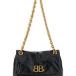 Balenciaga Monaco mini shoulder bag Black Calfskin Leather (bos Taurus) - Women