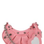 Balenciaga Pink Nappa Leather Le Cagole Xs Crossbody Bag 5812 Borse A Tracolla - Women