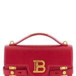 Balmain B-Buzz 24 handbag Fuchsia Calfskin Leather (bos Taurus) Crossbody Bags - Women