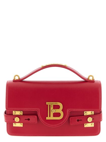 Balmain B-Buzz 24 handbag Fuchsia Calfskin Leather (bos Taurus) Crossbody Bags - Women