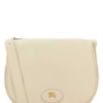 Burberry Ivory Leather Tavistock Crossbody Bag Soaplightbeige Borse A Tracolla - Women
