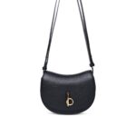 Burberry rocking Horse Mini Bag In Black Leather