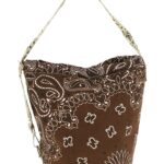 Call It By Your Name Seau bucket bag Brown Cotton Shoulder - Women