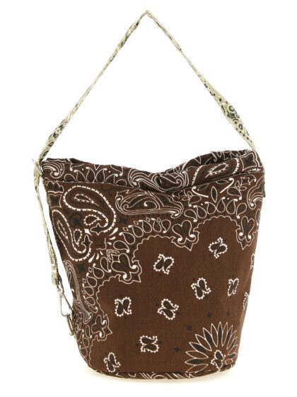 Call It By Your Name Seau bucket bag Brown Cotton Shoulder - Women