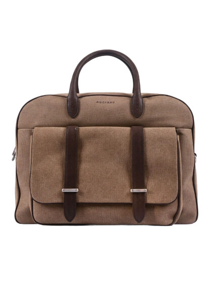 Claudio Orciani SHOULDER BAG Brown Cross - Men