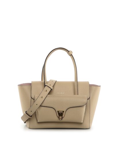 Coccinelle Double Beat Medium Leather Bag