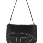 Diesel Black Leather 1dr Shoulder Bag Ha578 Borse A Mano - Women