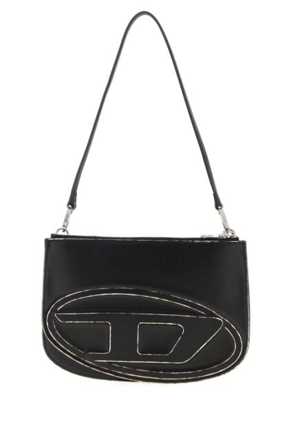 Diesel Black Leather 1dr Shoulder Bag Ha578 Borse A Mano - Women