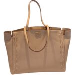 Ermanno Scervino Tote Eba Nude & Neutrals Calf Leather Bag - Women