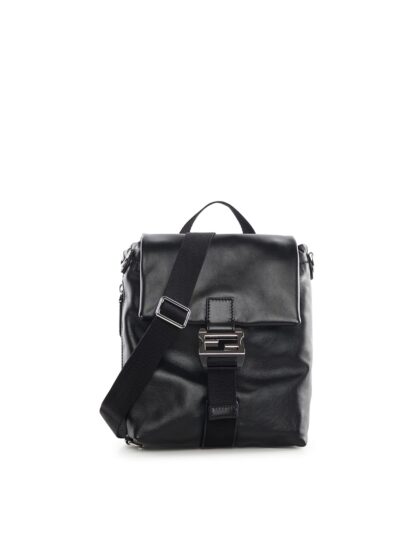 Fendi Flux Crossbody Leather Bag