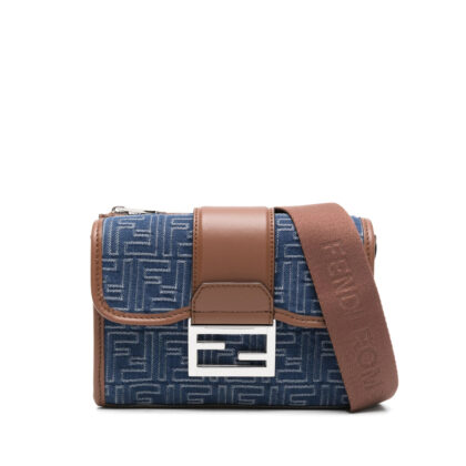 Fendi Logo-jacquard Crossbody Bag