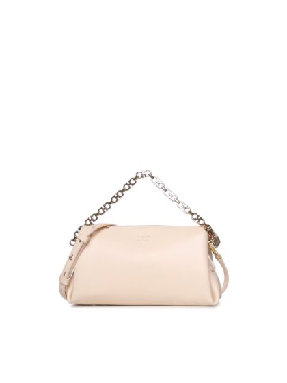 Ferragamo Mini Leather Bag With Logo