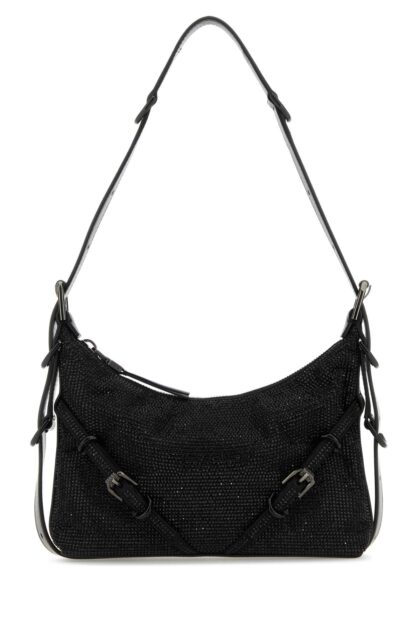 Givenchy Black Fabric Mini Voyou Shoulder Bag Borse A Mano - Women