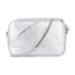 Golden Goose Mini Star bag in silver leather Cow Shoulder - Women